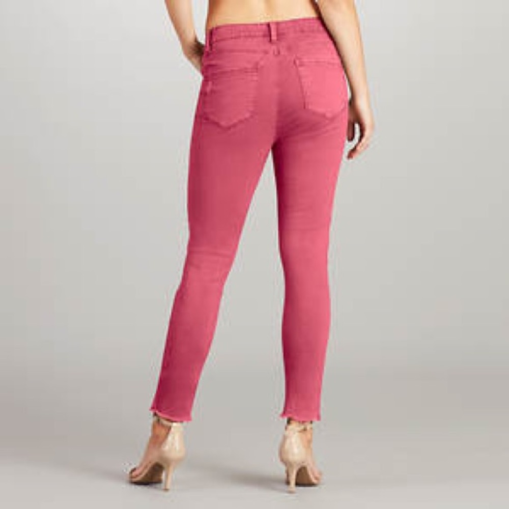 Size 14 Skinny Jeans Coral color